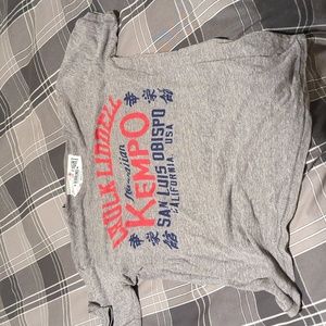 Roots of Fight Large Heather Grey Chuck Liddell T Shirt